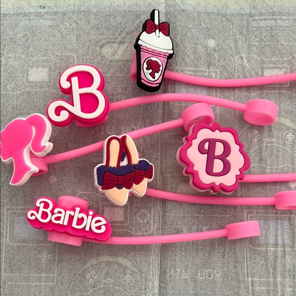 Barbie Straw Covers